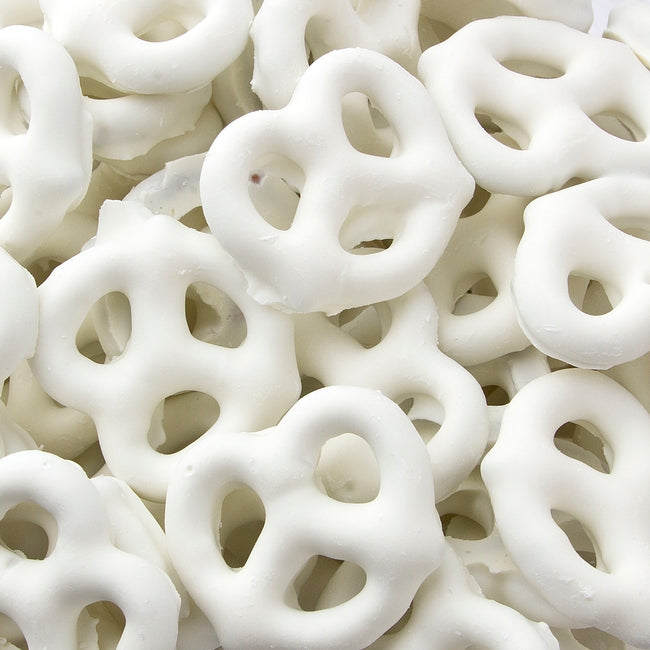 White Chocolate Covered Pretzels