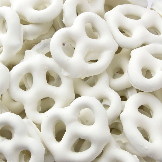 White Chocolate Covered Pretzels